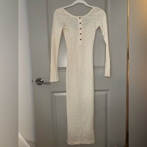 Fashion Nova Henley Maxi Dress